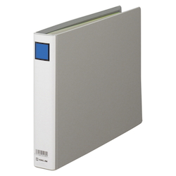 KING FILE G A4E Gray Standard: A4 Size Landscape Back Width: 46 mm Bind Thickness: 30 mm Appropriate Capacity: 300 Sheets