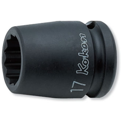 Impact Socket 1/2 "(12.7 mm) 12-Sided Socket 14405M/14405A