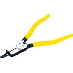 Flat retaining ring pliers (for shaft)