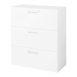 Library, Lateral 3-Drawer Cabinet Edia