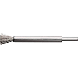 End Brush (Shaft Diameter 6 mm/Steel Wire)