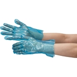 Thin Rubber Gloves, Polyethylene Gloves (One-side Embossed, 200 Pcs) VERTE-504-SS