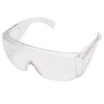 Protective Glasses, Visitor Glasses, MP-910 (non-coated), Clear