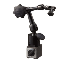 Magnet Holder for Mounting Dial Gauges / Test Indicators, Arm Type / Manual Fine Adjustment System