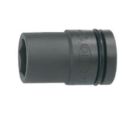 Impact Wrench Socket (Semi-Long For Car Tires, Thin Type) Hex mm P6SL-□