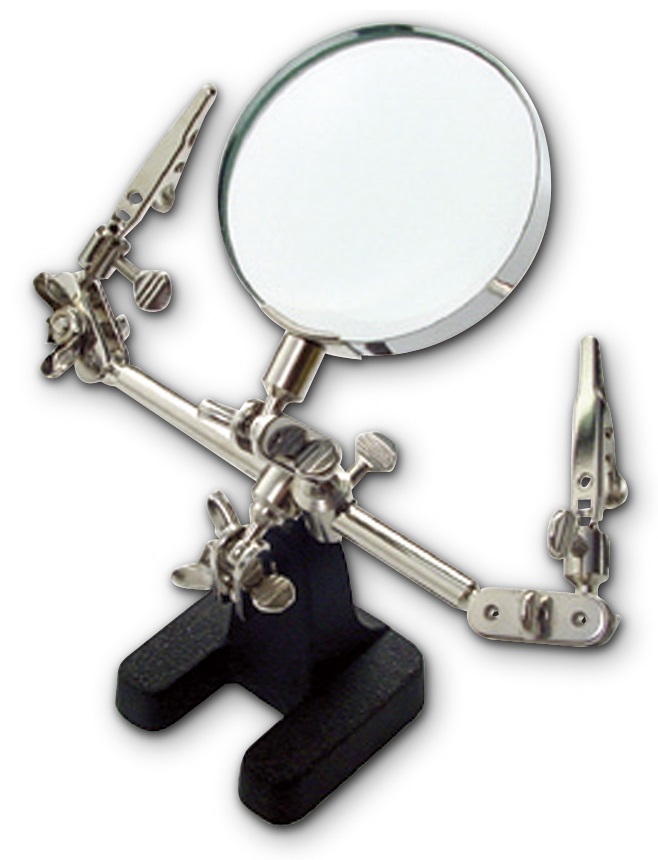 Stand magnifier w/ clip