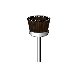 Bristle Brush (Cup Type) Shaft Diameter ⌀2.34, ⌀3.0