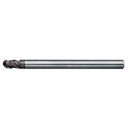 MSBH345 3-Flute Ball-End Mill for High-Hardness MSBH345-R0.5