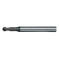 MRB230SF MUGEN-COATING Long Neck Ball End Mill with Short Shank (for Shrink Fitting) MRB230SF-R0.2-0.75