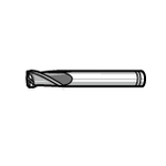 BED2 Brazed Square End Mill, 2-Flute, Non-Coated BED2F300