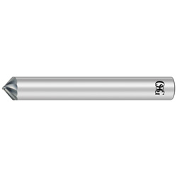 2-flute Spiral Chamfering Cutter (For Copper and Aluminum Alloys) CA-SCC CA-SCC-1X45X10