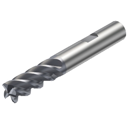 CoroMill Plura - General Purpose End Mill for Carbide Rough Finishing and Finish Machining 1P341-XB (Hardness 48HRC or Less) 1P341-1000-XB-1630