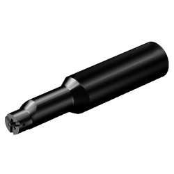 CoroCut MB Adapter (Cylindrical Shank) Carbide Tool Bit, Internally Lubricated, MB-E-R