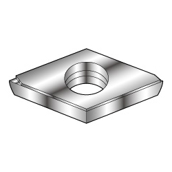 55° Diamond-Shape With Hole, Positive 7°, DCGT○○○-FYS, For Finish Cutting DCGT11T304RFYSAC1030U