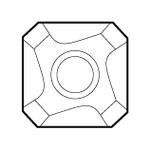 SEC-Wave Mill For WGX Type Insert