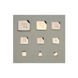 Reference Weight Type Plate-Shaped Weight (Small Mass: Non-Magnetic Stainless Steel)