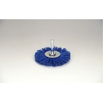 Wheel Brush with Grit Shaft, with Abrasive Grain #180