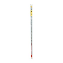 Rod thermometer, alcohol, bulk packaged