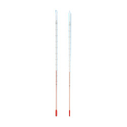 Red Liquid Rod-Shaped Thermometer