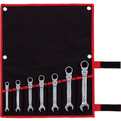 Flex Head Quick Ratchet Offset Wrench Set