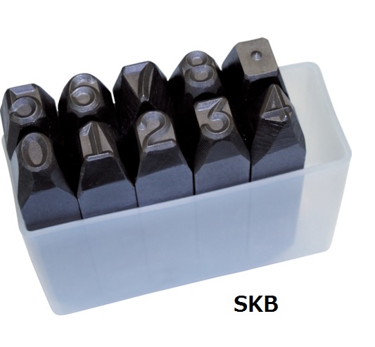 28skrumページ SK-60 | Number Stamps Set | TRUSCO NAKAYAMA | MISUMI South East Asia