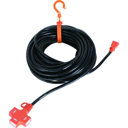Multi-Tap Extension Cord with Retainer