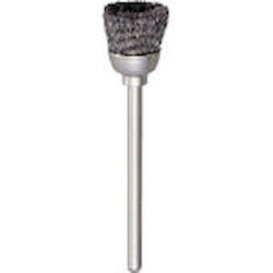 Cup Type Brush (Shaft Diameter 3 mm, Outer Diameter 13 mm) 1 Box (50 Pieces)