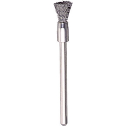 End Type Brush (Shaft Diameter 3 mm, Cylinder Diameter 5 mm) 1 Box (50 Pieces) 53E-4-50P
