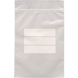 Plastic Bag, Poly Bag with Zipper (Thick Type / with Label Frame)