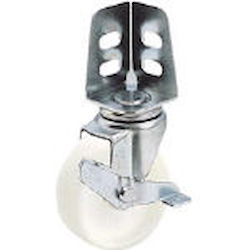 Angle Type Casters (Nylon Wheels) Flexible (With Stoppers) TYSA-65NS