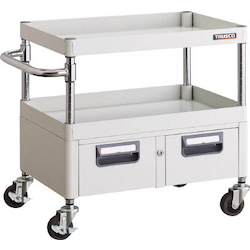 Phoenix Wagon (Noise Suppression Type with Double-Row Drawers) Height 600 mm PEW-672W-W