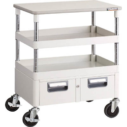 Phoenix Wagon (Noise Suppression Type with Double-Row Drawers and Countertop) Height 759 mm