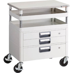 Phoenix Wagon (Noise Suppression Type with Single/Double-Level Drawers and Countertop) Height 759 mm