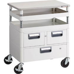 Phoenix Wagon (Noise Suppression Type with Single-Level/Double-Row Drawers and Countertop) Height 759 mm
