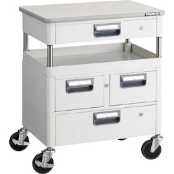Phoenix Wagon (with Thin Single-Level/Single-Level/Double-Row Drawers/Countertop) PEW-771VZWT-YG