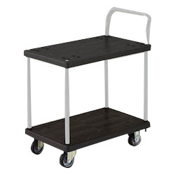 Electro-Conductive Resin Hand Truck Gran Cart, 2 Level Single Handle Type