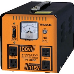 Transformer, portable transformer (for raising/lowering voltage) TPT-30BD