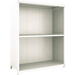 Small to Medium Capacity Boltless Shelf Model M2 (Panels Provided, 200 kg Type, Height 1,800 mm, 3 Shelf Type) Single Unit Type (Height 1,800 mm, Rear and Side Plates Provided)
