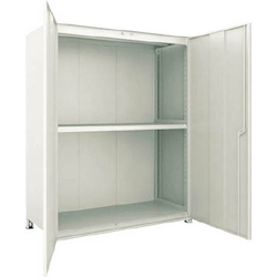 Light/medium weight boltless shelf M3 type (Panel with door, 300 kg type, height 1800 mm, 3-stage type) M3-6563-SGD