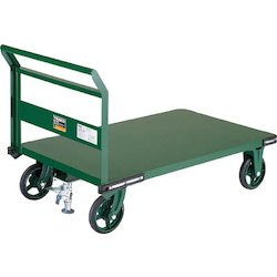 Steel Trolley, Fixed Handle Type, with Stopper, 800 x 450 to 1,200 x 750, Handle Height 900 mm OH-1RSS
