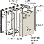 Double Sliding Door for M2 Types KM2-66