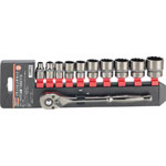 Socket wrench set (12 sided type / 9.5 mm Insertion Angle) TSW3-11S
