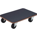 Flat Dolly, Little Cargo, With Rubber Flooring And Rubber Casters