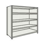 Small Capacity Bolted Shelf (Rear and Side Panels Provided, 100 kg Type, Height 2,100 mm) 73V-25-NG