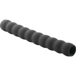 Grip for Hand Trucks, Internal Radius (mm) about 22 and about 28, Orange and Black TDG-22X250-OR