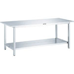 All Stainless Steel Workbench with Lower Shelf x 2, SUS304, Equal Load (kg) 300 SW3-1260LT2