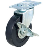 Small Capacity Hand Lifter (Folding Handle Type) Replacement Casters, Swivel Stoppers Provided TYSG-100RHS