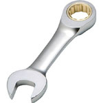 Ratcheting Combination Wrench (short type) TGRW-12S