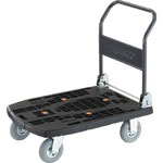 Large Resin Hand Truck Cartio Big Collapsible Handle Type with Air Inflated Tires Specification