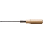 Wooden handle through screwdriver (with magnet) TWKD-9-200
